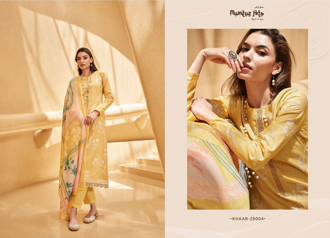 Khaab By Mumtaz Cotton Dress Material Catalog